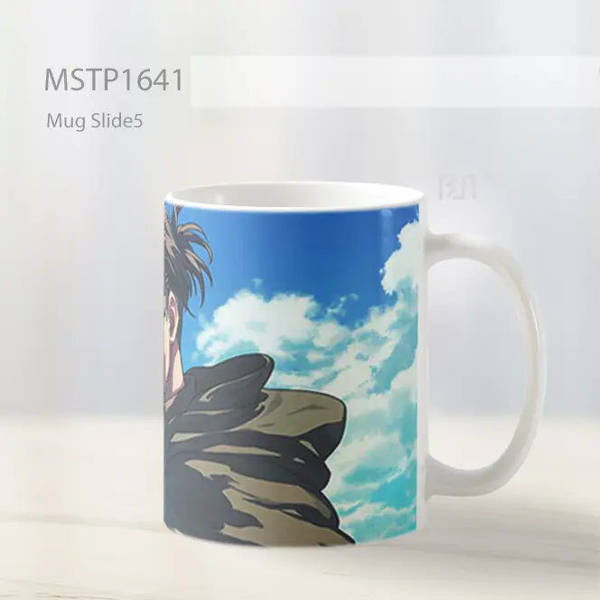 Levi Ackerman Potret Tenang Mug MSTP1641 - All-side / Desain