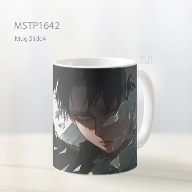 Levi Ackerman Realitas Hancur Mug MSTP1642