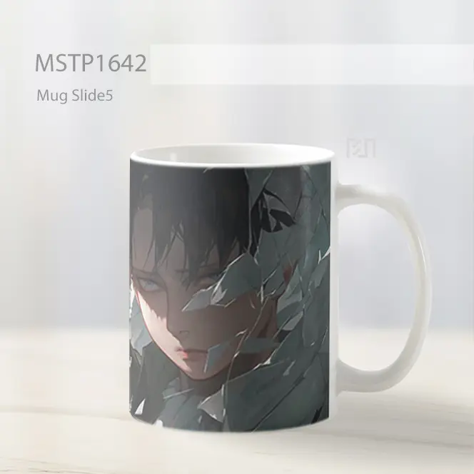 Levi Ackerman Realitas Hancur Mug MSTP1642 - All-side / Desain