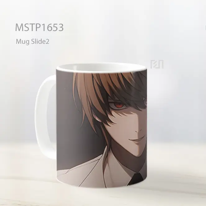 Light Yagami Death Note Mug MSTP1653 - All-side / Desain