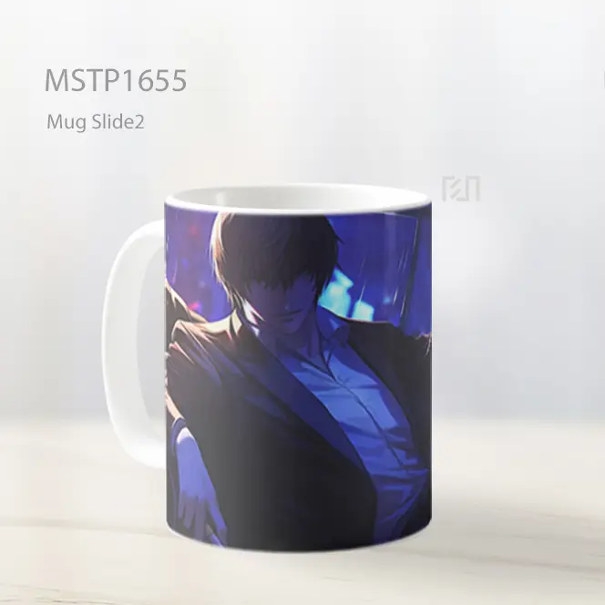 Light Yagami Noir Suasana Detektif Mug MSTP1655 - All-side / Desain