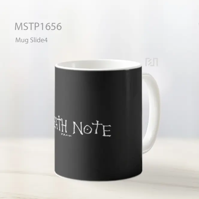 Logo Death Note Sederhana Mug MSTP1656
