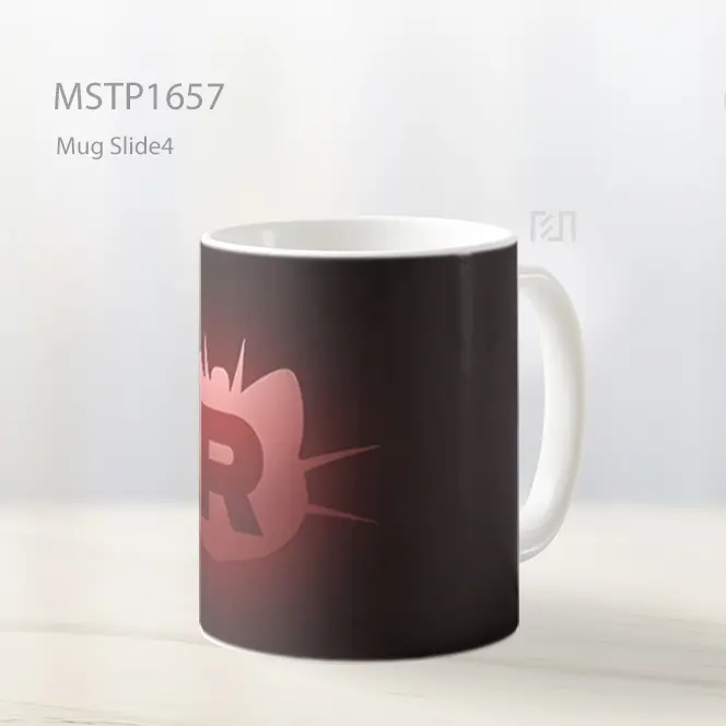 Logo Team Rocket Cahaya Merah Mug MSTP1657