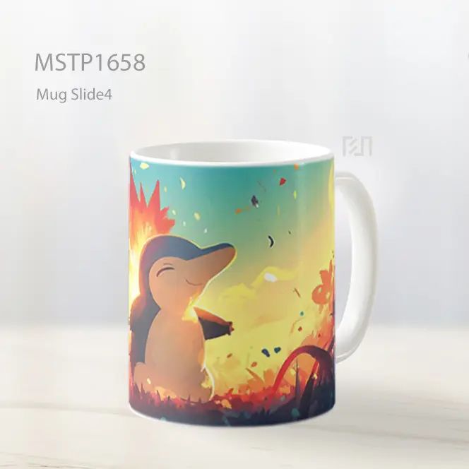 Lowing Cyndaquil Pokemon Mug MSTP1658