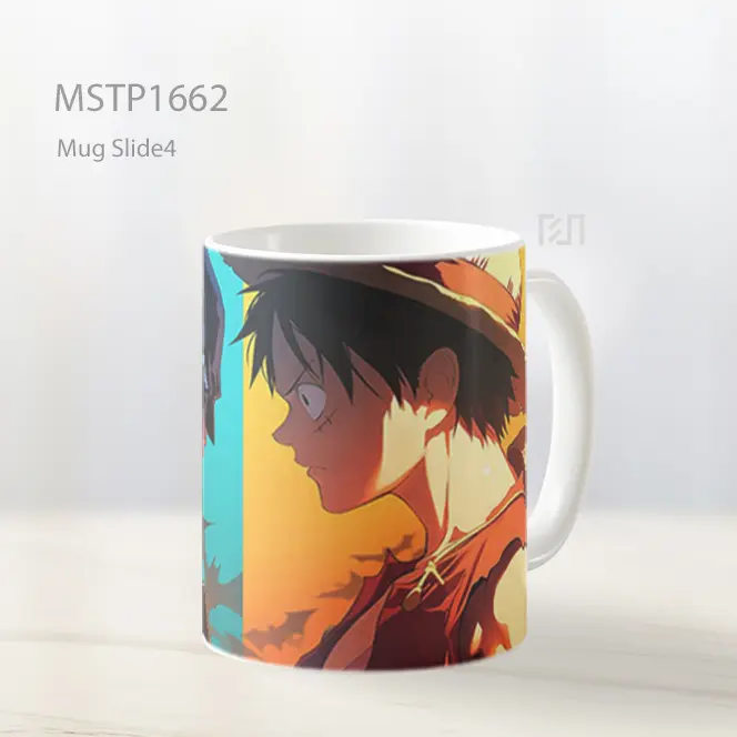 Luffy And Batman Faceoff Mug MSTP1662