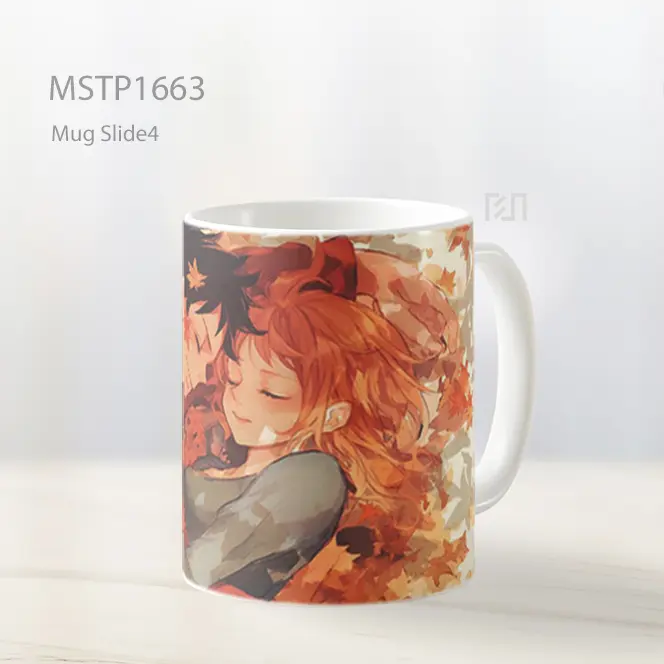 Luffy And Nami Daun Gugur Mug MSTP1663