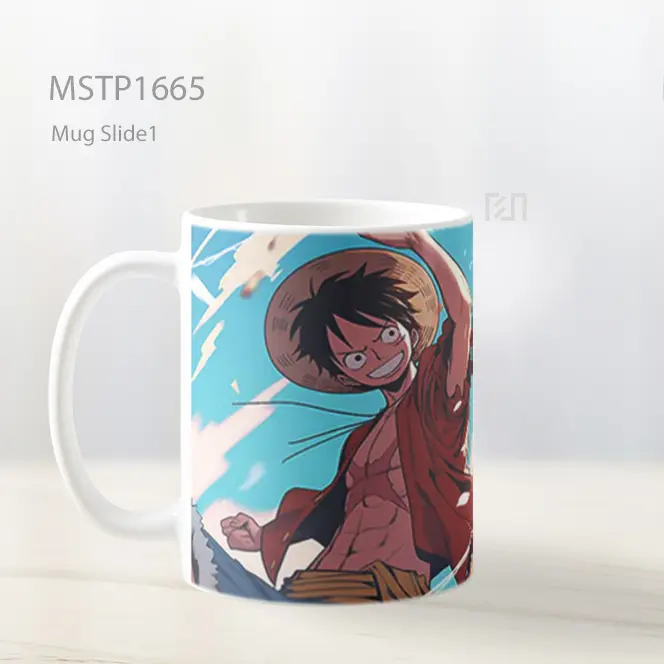 Luffy And Spiderman Epic Duo Mug MSTP1665 - All-side / Desain