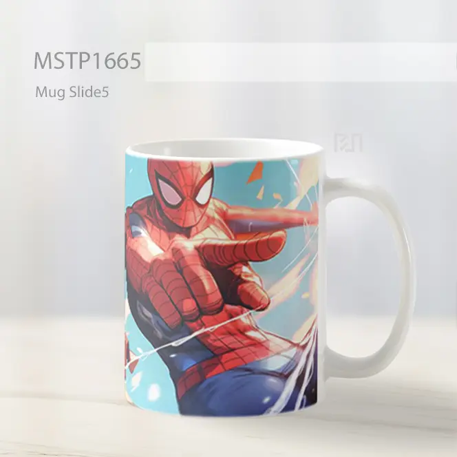 Luffy And Spiderman Epic Duo Mug MSTP1665 - All-side / Desain