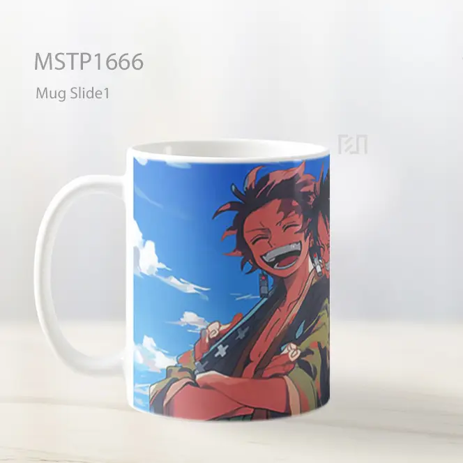 Luffy And Tanjiro Persahabatan Mug MSTP1666 - All-side / Desain