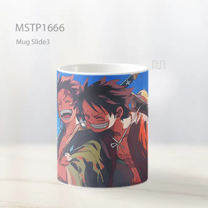 Luffy And Tanjiro Persahabatan Mug MSTP1666 - All-side / Desain