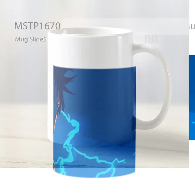 Luffy Badai Petir One Piece Mug MSTP1670 - All-side / Desain