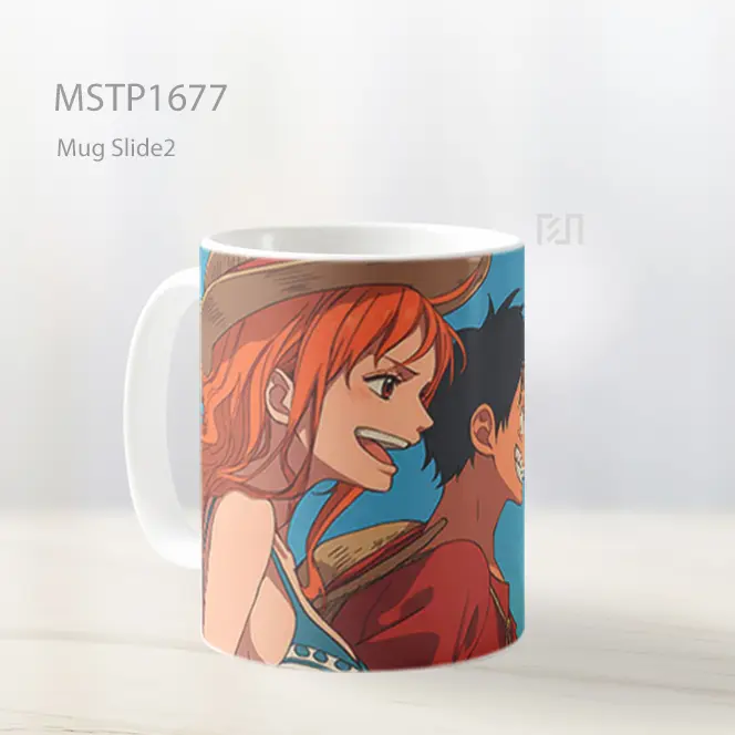 Luffy Dan Nami Terbaik Mug MSTP1677 - All-side / Desain