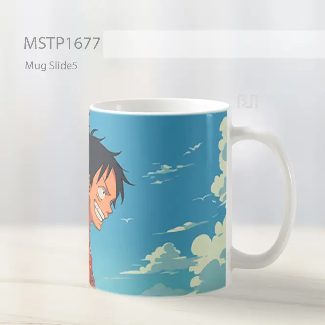 Luffy Dan Nami Terbaik Mug MSTP1677 - All-side / Desain