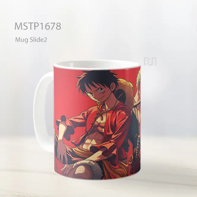 Luffy Dan Zoro Bajak Laut Mug MSTP1678 - All-side / Desain