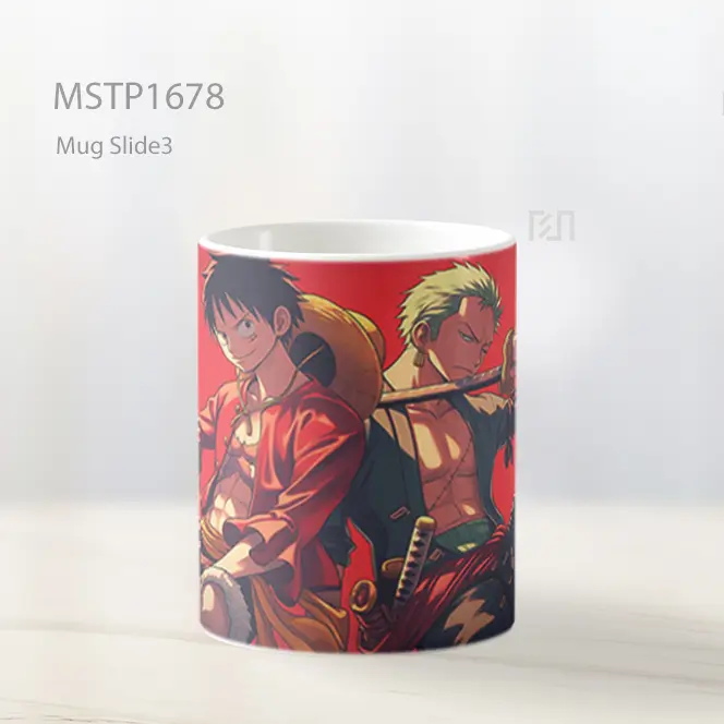 Luffy Dan Zoro Bajak Laut Mug MSTP1678 - All-side / Desain