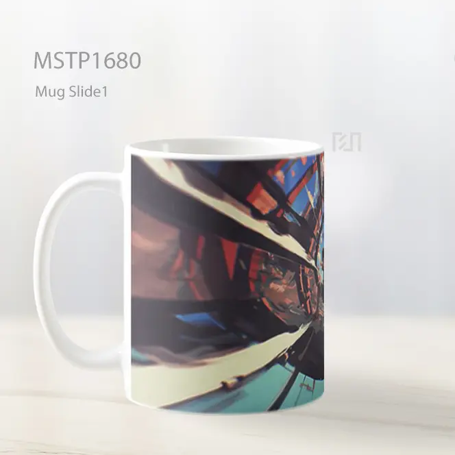 Luffy Dengan Kekuatan Karet Mug MSTP1680 - All-side / Desain