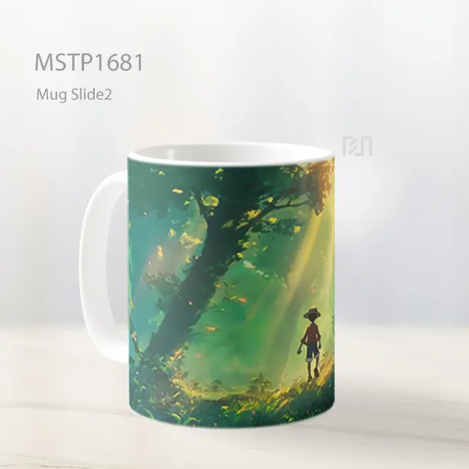 Luffy Di Hutan Ghibli Mug MSTP1681 - All-side / Desain