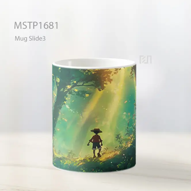 Luffy Di Hutan Ghibli Mug MSTP1681 - All-side / Desain