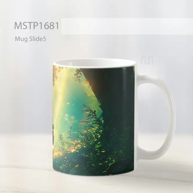 Luffy Di Hutan Ghibli Mug MSTP1681 - All-side / Desain