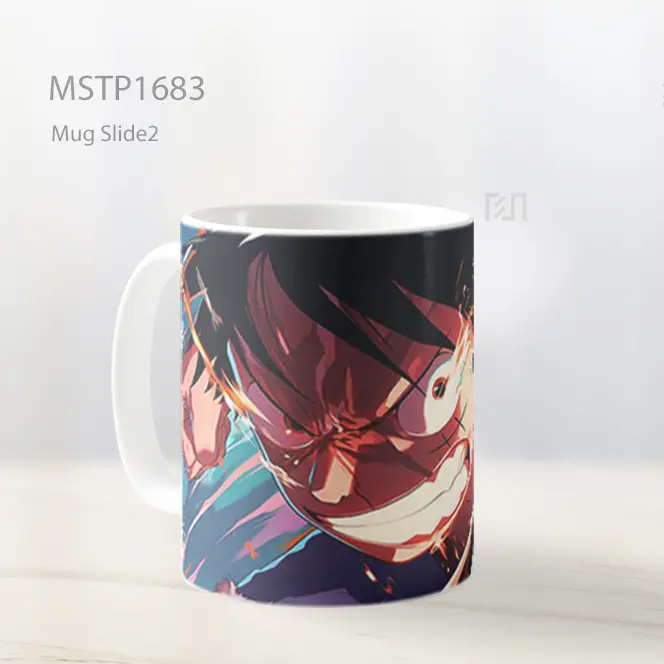 Luffy Fire Punch One Piece Mug MSTP1683 - All-side / Desain