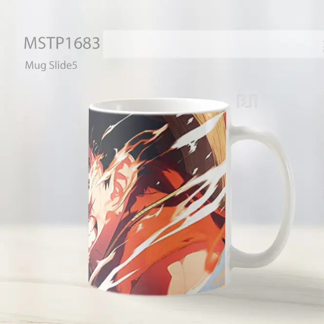 Luffy Fire Punch One Piece Mug MSTP1683 - All-side / Desain