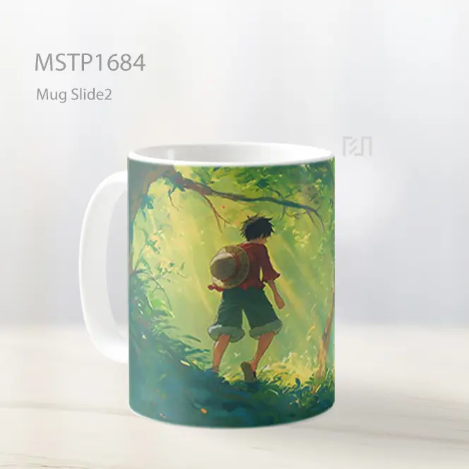 Luffy Gaya Ghibli Mug MSTP1684 - All-side / Desain