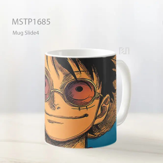 Luffy Gaya Keren Dengan Kacamata Mug MSTP1685