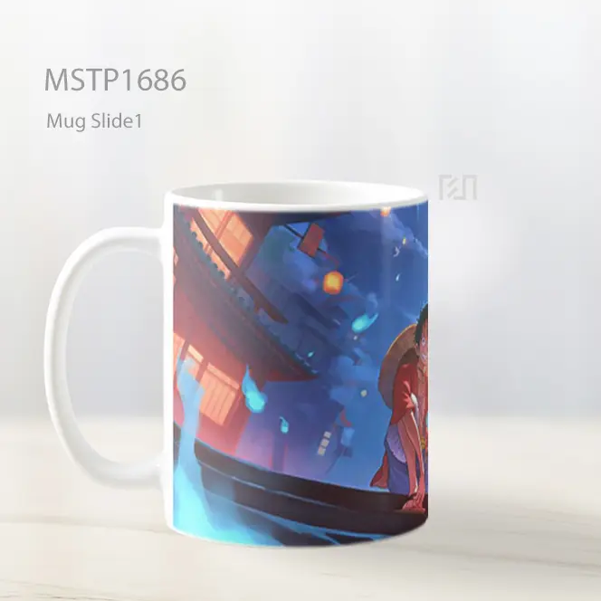 Luffy Gaya Keren Mug MSTP1686 - All-side / Desain