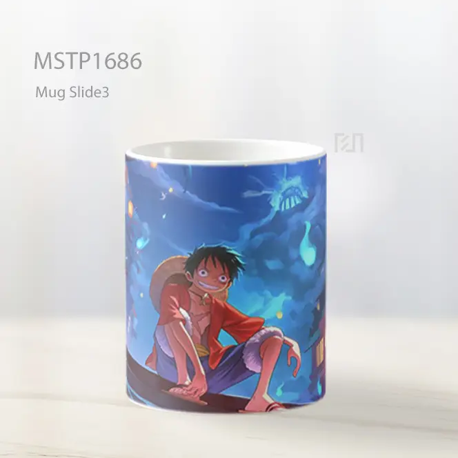 Luffy Gaya Keren Mug MSTP1686 - All-side / Desain