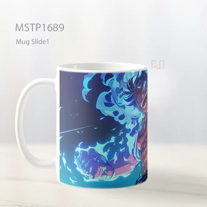 Luffy Gear 5 Bersinar Bahagia Mug MSTP1689 - All-side / Desain