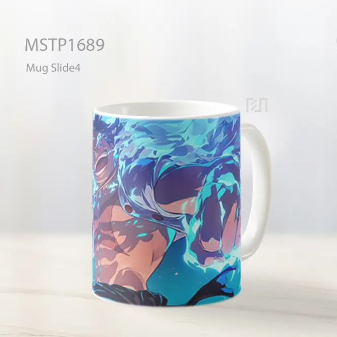 Luffy Gear 5 Bersinar Bahagia Mug MSTP1689