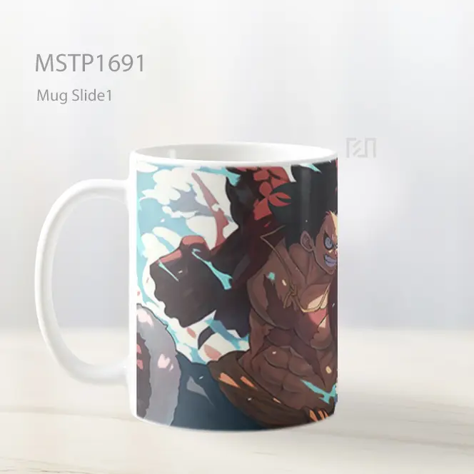 Luffy Gear Four Power Mug MSTP1691 - All-side / Desain