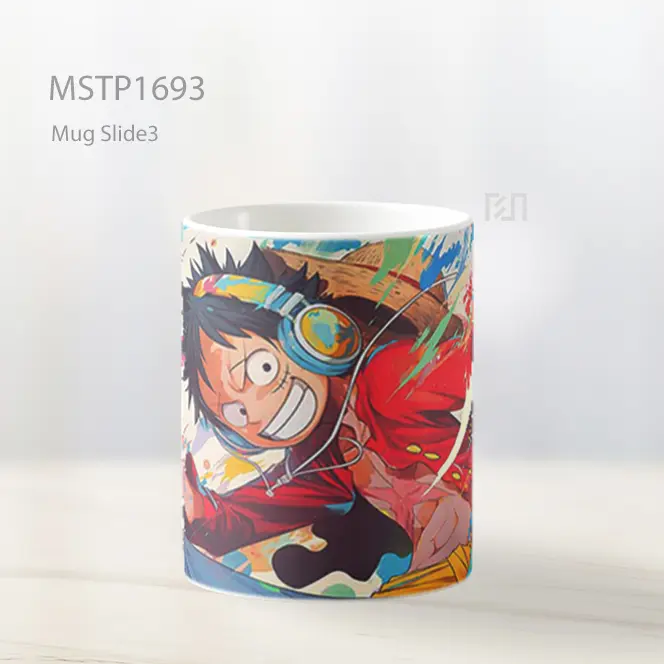Luffy Graffiti Street Art Mug MSTP1693 - All-side / Desain