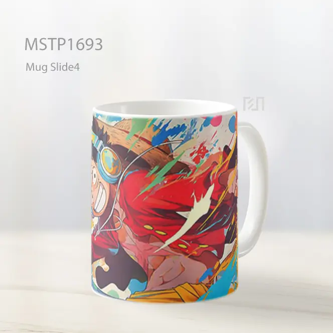 Luffy Graffiti Street Art Mug MSTP1693