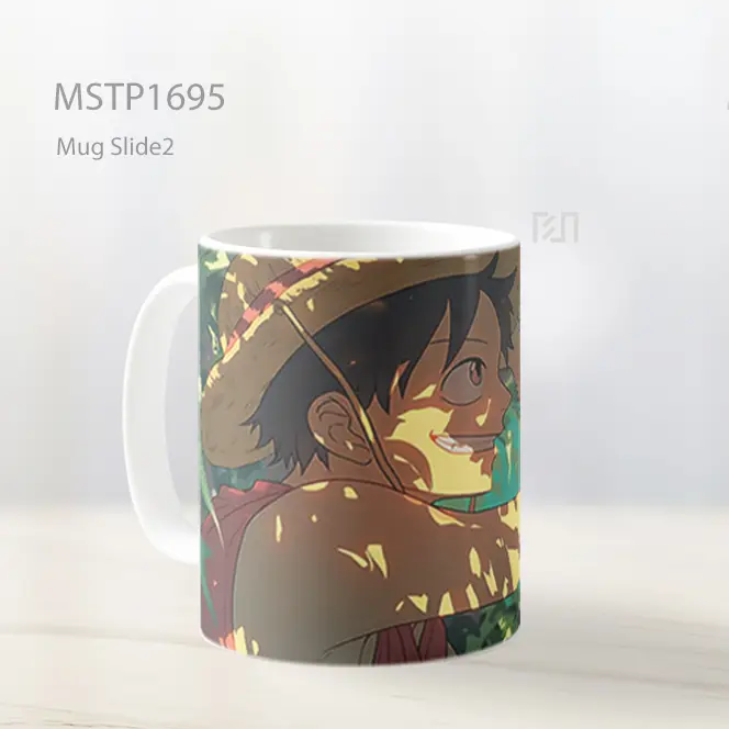 Luffy Hutan Tropis One Piece Mug MSTP1695 - All-side / Desain