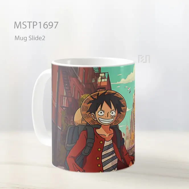 Luffy Kota Impian Mug MSTP1697 - All-side / Desain