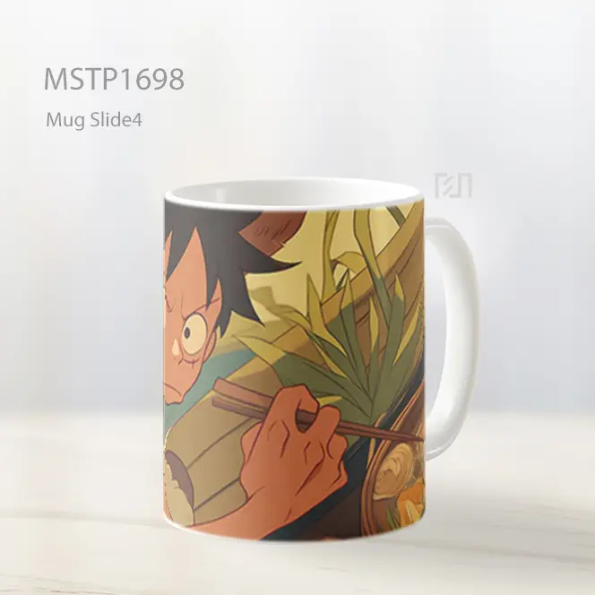 Luffy Marah Makan Mie Mug MSTP1698