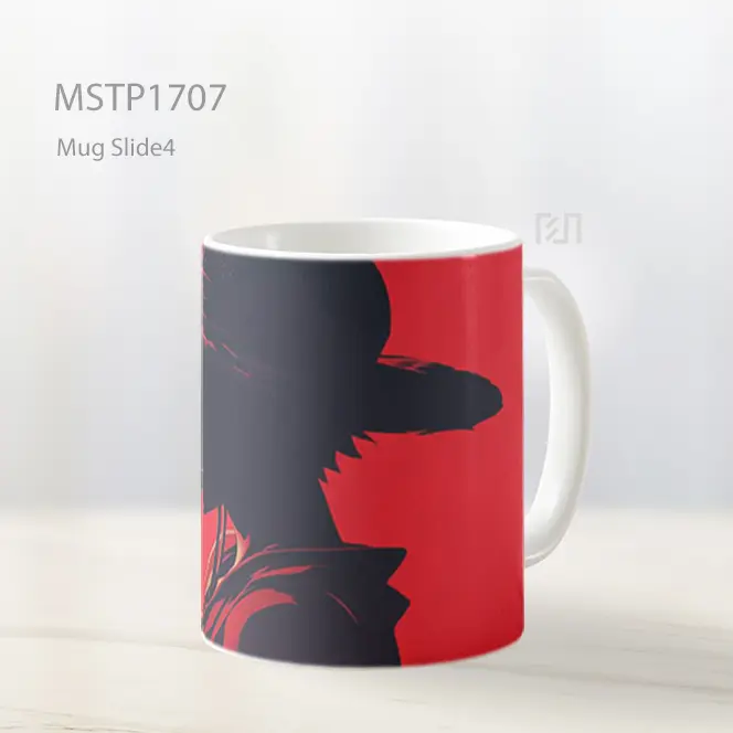 Luffy Minimalis Dengan Senyum Mug MSTP1707