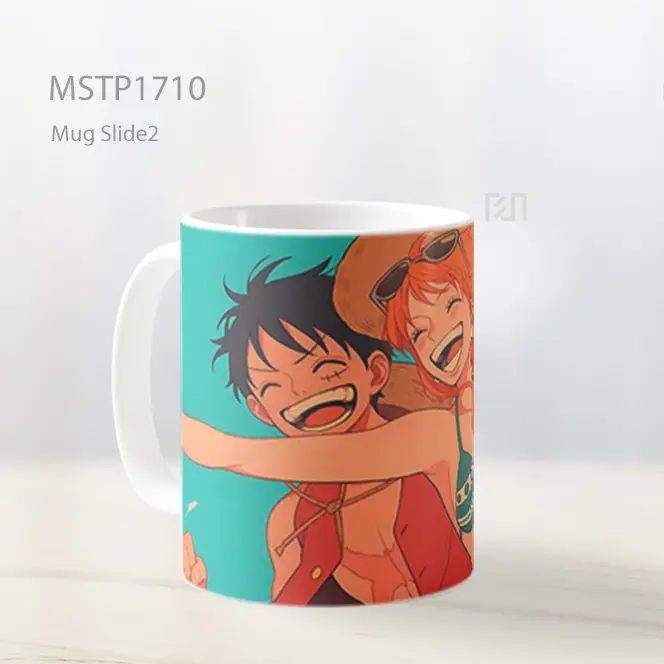 Luffy Nami Petualangan Kartun Mug MSTP1710 - All-side / Desain
