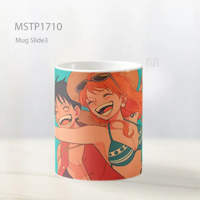 Luffy Nami Petualangan Kartun Mug MSTP1710 - All-side / Desain