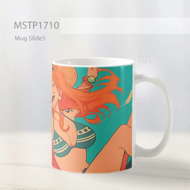 Luffy Nami Petualangan Kartun Mug MSTP1710 - All-side / Desain