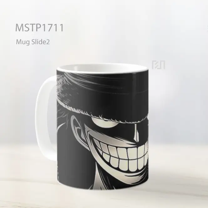 Luffy One Piece Bayangan Bajak Laut Mug MSTP1711 - All-side / Desain