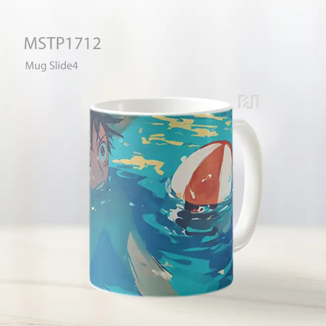 Luffy One Piece Bersenang Di Kolam Mug MSTP1712