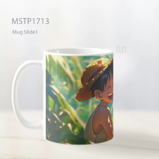 Luffy One Piece Bird Friendship Mug MSTP1713 - All-side / Desain
