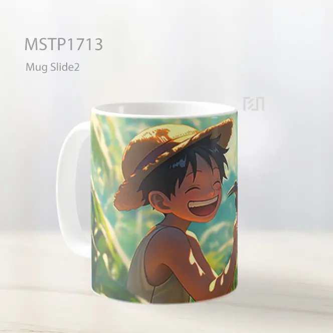 Luffy One Piece Bird Friendship Mug MSTP1713 - All-side / Desain