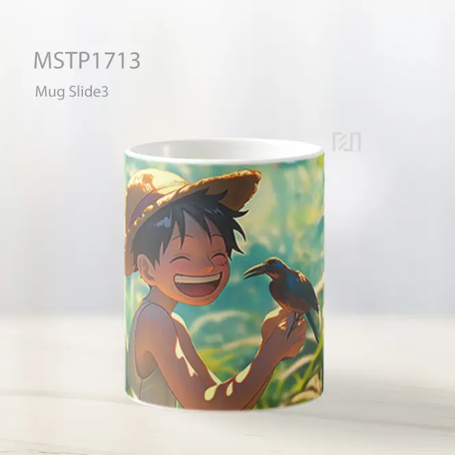 Luffy One Piece Bird Friendship Mug MSTP1713 - All-side / Desain