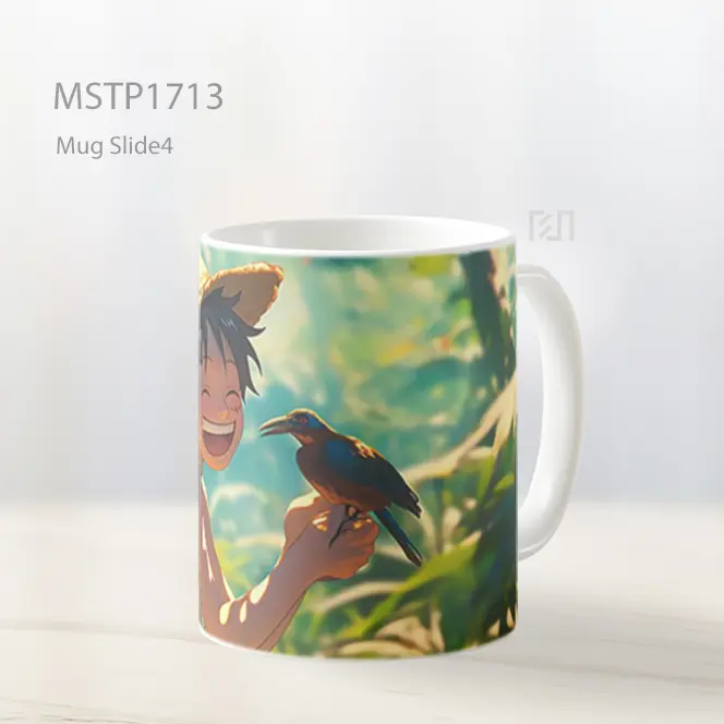 Luffy One Piece Bird Friendship Mug MSTP1713
