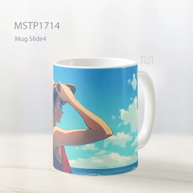 Luffy One Piece Clipart Aesthetic Background Mug MSTP1714