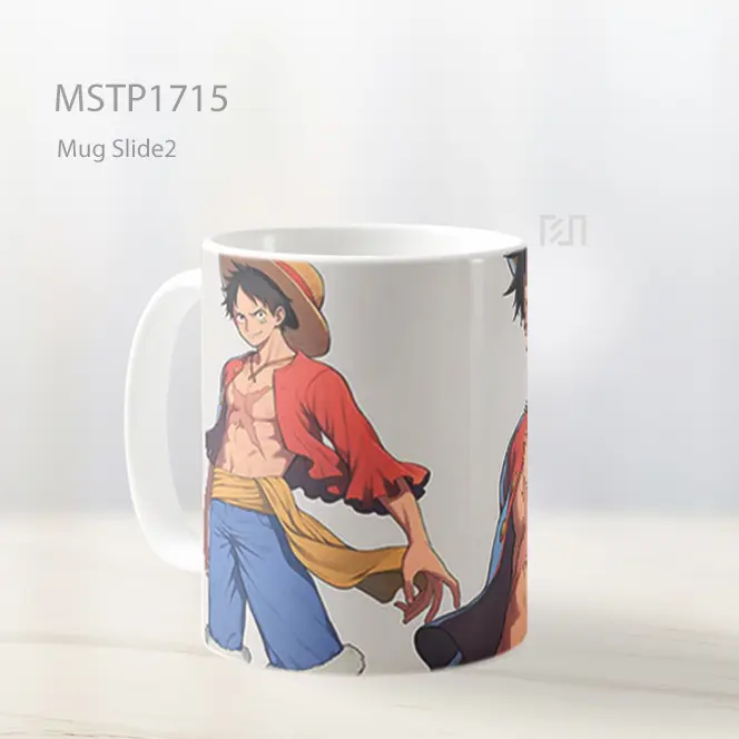 Luffy One Piece Clipart Mug MSTP1715 - All-side / Desain