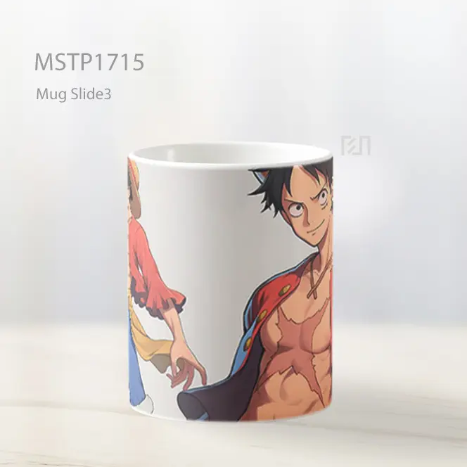 Luffy One Piece Clipart Mug MSTP1715 - All-side / Desain